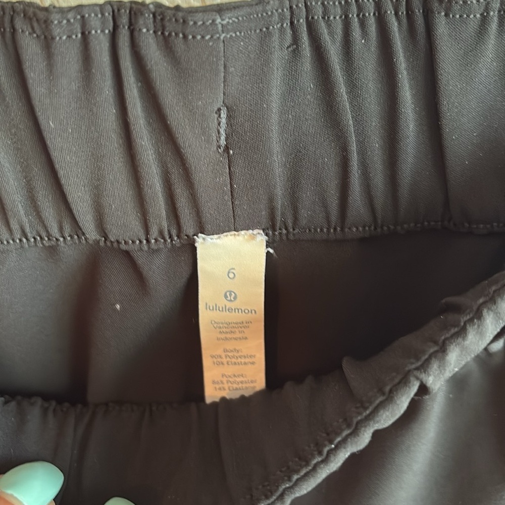 Lululemon Black Drawstring Pants - image 3